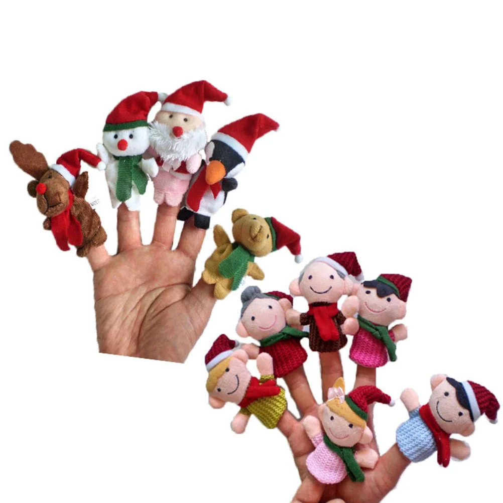 11pcs Christmas Finger Puppets Animals Storytelling Finger Dolls for Kids Children Toddler
11pcs Christmas Finger Puppets Animals Storytelling Finger Dolls for Kids Children Toddler