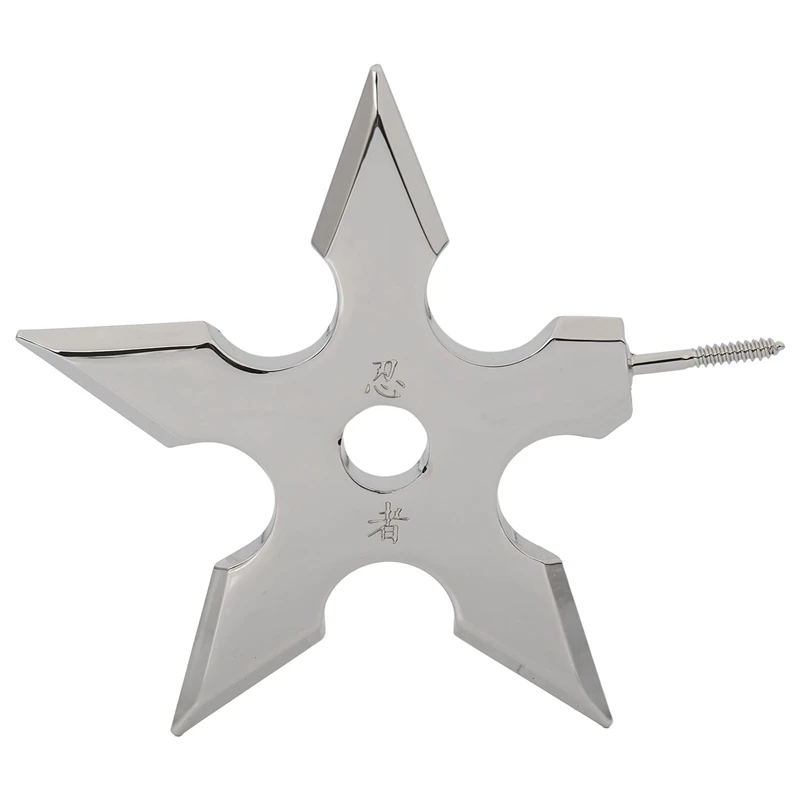 Крючки для пальто в форме звезды ниндзя, креативный настенный дверной крючок из нержавеющей стали, вешалка для одежды и шляп, держатель, укр...
Крючки для пальто в форме звезды ниндзя, креативный настенный дверной крючок из нержавеющей стали, вешалка для одежды и шляп, держатель, укр...