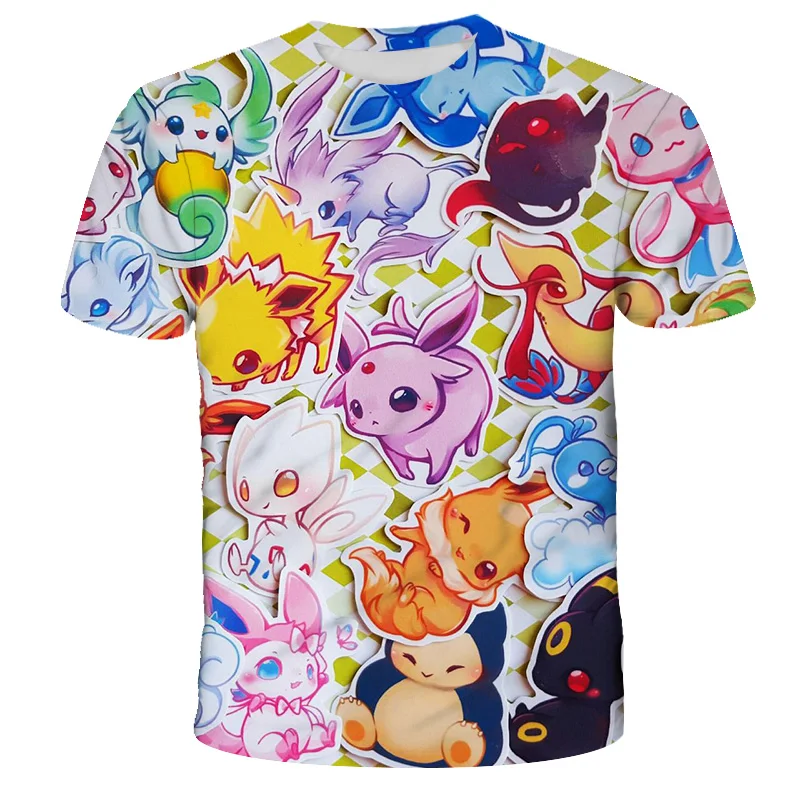 3D printed Pokemon series T-shirt casual summer new cosplay fashion cool short sleeve Harajuku breathable loose shirt 2022
3D printed Pokemon series T-shirt casual summer new cosplay fashion cool short sleeve Harajuku breathable loose shirt 2022