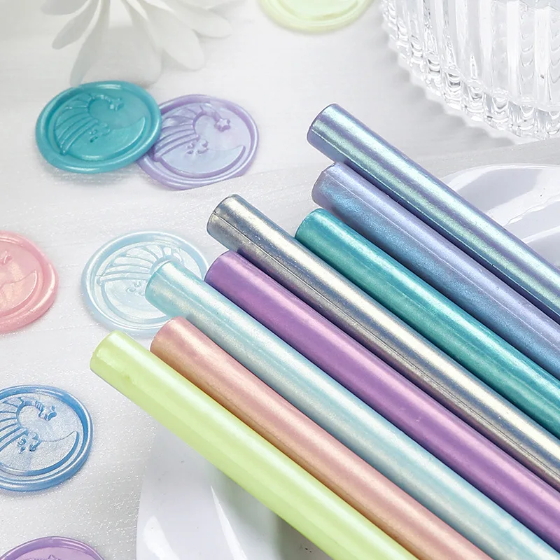 3PCS DIY Aurora Color Seal Wax Sticks Sealing Wax Sticks Wedding Party Invitation Sealing Wax For Fashion Gift Decoration
3PCS DIY Aurora Color Seal Wax Sticks Sealing Wax Sticks Wedding Party Invitation Sealing Wax For Fashion Gift Decoration