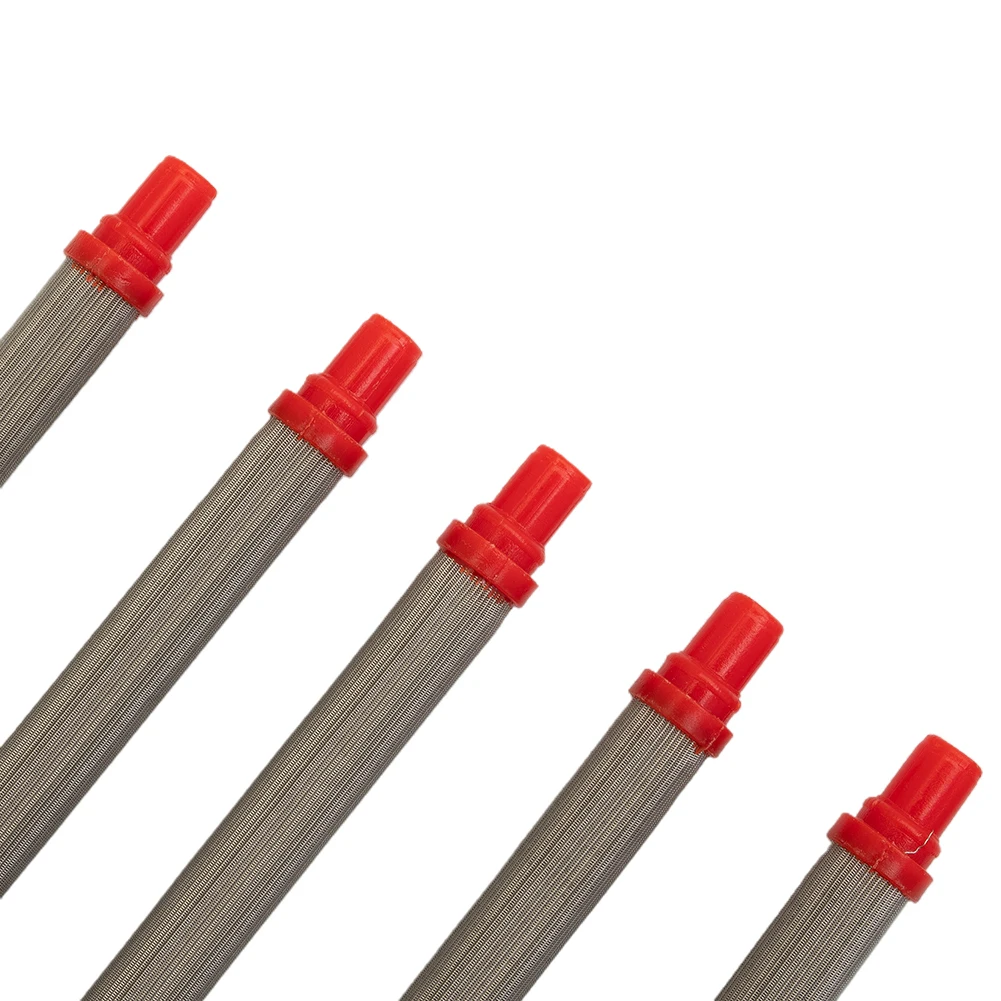 5pcs 200Mesh Airless Spray Gun Filter 10.5mm Diameter RED Filters Insert 304 Stainless Steel All Wager Spray Filter Less Types
5pcs 200Mesh Airless Spray Gun Filter 10.5mm Diameter RED Filters Insert 304 Stainless Steel All Wager Spray Filter Less Types