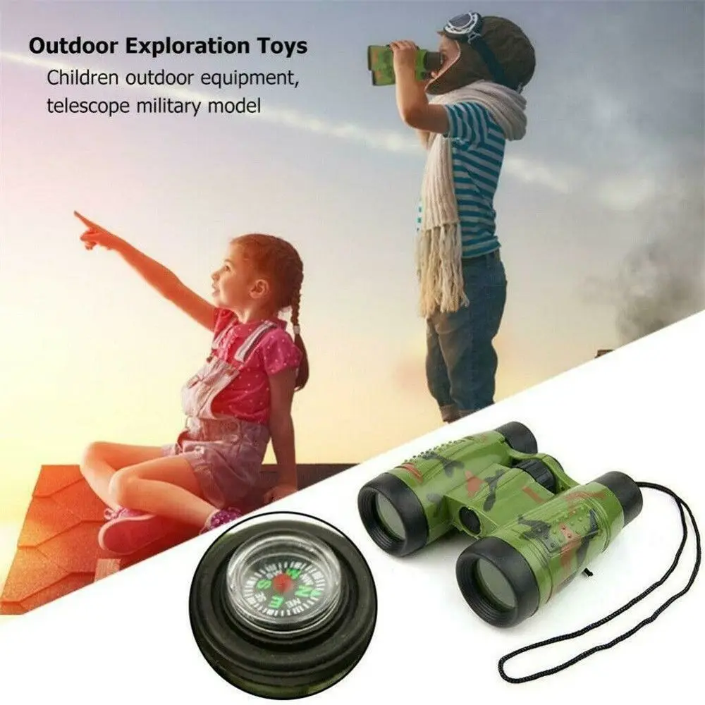 Fashion With Lanyard Educational Camouflage Simulation Telescope Children Binoculars Birding Game Kids Toy
Fashion With Lanyard Educational Camouflage Simulation Telescope Children Binoculars Birding Game Kids Toy