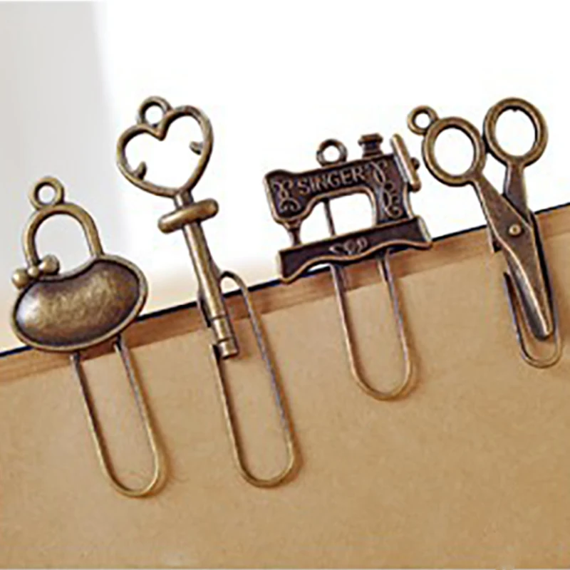 Vintage Random Styles Geometric Office School Stationery Bronze Color Zakka Page Holder Gift Metal Bookmarks
Vintage Random Styles Geometric Office School Stationery Bronze Color Zakka Page Holder Gift Metal Bookmarks