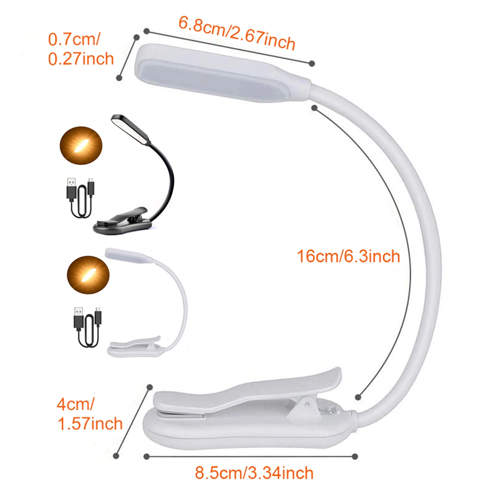 LED Rechargeable Book Light Eye Caring 3-Level Book-Light with USB Charging for Bedside Office Dormitory
LED Rechargeable Book Light Eye Caring 3-Level Book-Light with USB Charging for Bedside Office Dormitory