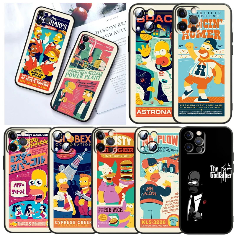 Anime The Simpsons Cute For Apple iPhone 13 12 Mini 11 XS Pro Max X XR 8 7 6 Plus SE 2020 5 Capa Black Soft TPU Phone Case
Anime The Simpsons Cute For Apple iPhone 13 12 Mini 11 XS Pro Max X XR 8 7 6 Plus SE 2020 5 Capa Black Soft TPU Phone Case