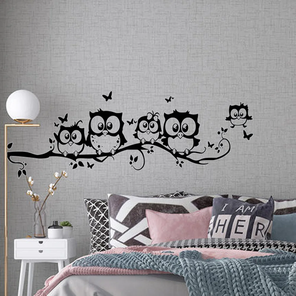 wall sticker tree animals Bedroom Owl Butterfly Wall Stickers home decor living room butterfly for kids rooms vinilos paredes
wall sticker tree animals Bedroom Owl Butterfly Wall Stickers home decor living room butterfly for kids rooms vinilos paredes