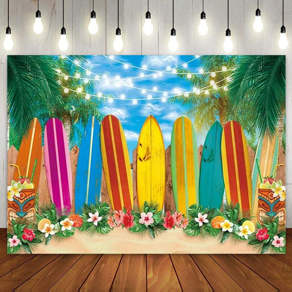 Summer Surfboard Beach Themed Party Backdrop Decor Table Banner Background Tropical Hawaiian Island Luau Aloha Floral Palm Tree
Summer Surfboard Beach Themed Party Backdrop Decor Table Banner Background Tropical Hawaiian Island Luau Aloha Floral Palm Tree