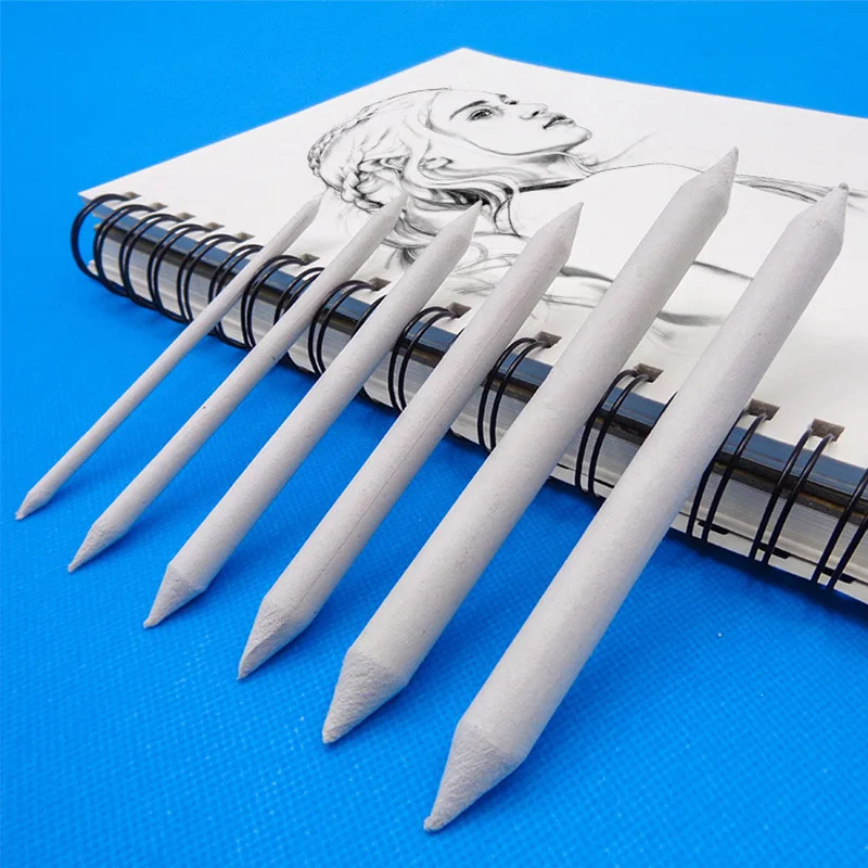 6pcs/set Blending Smudge Stump Stick Sketch Art White Drawing Charcoal Sketcking Tool Rice Paper Pen artist Supplies
6pcs/set Blending Smudge Stump Stick Sketch Art White Drawing Charcoal Sketcking Tool Rice Paper Pen artist Supplies