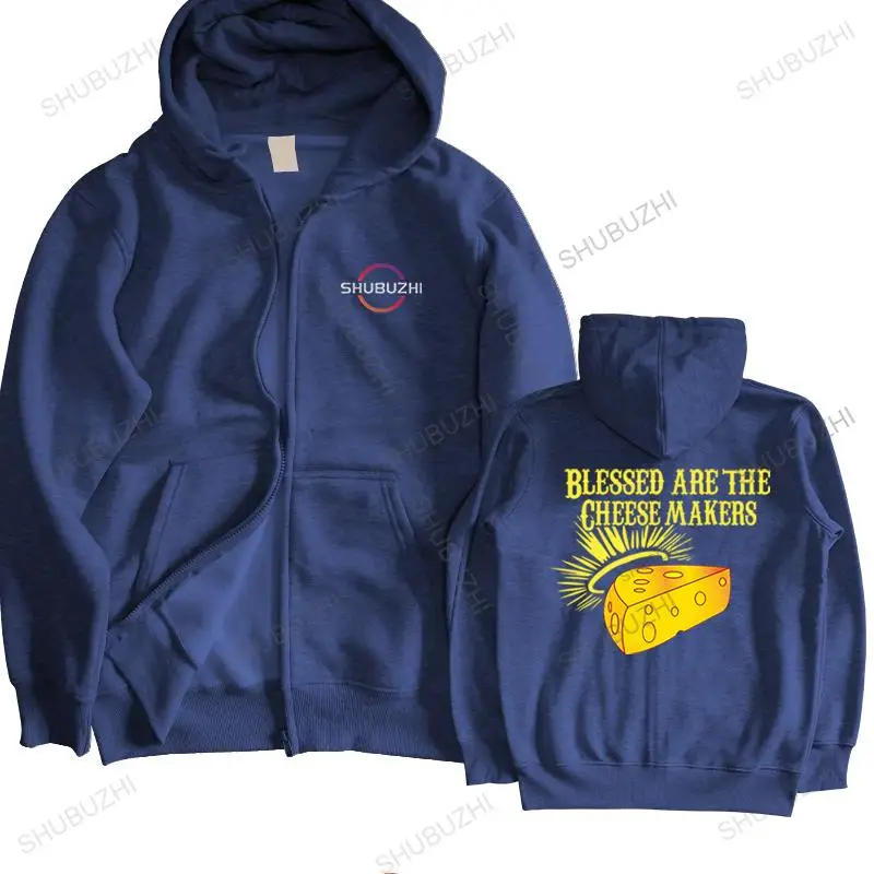 men brand cotton hooded jacket autumn hoodie Blessed Are the Cheesemakers homme funny print hoody outwear casual sweatshirt
men brand cotton hooded jacket autumn hoodie Blessed Are the Cheesemakers homme funny print hoody outwear casual sweatshirt