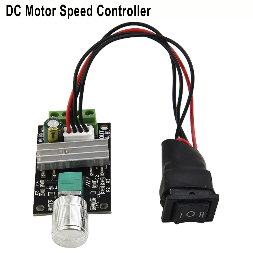 PWM DC Motor Speed Controller Adjustable Speed DC Motor Driver Forward Reverse Switch 3A 6V 12V 24V 28V Switch Adjuatable Tool
PWM DC Motor Speed Controller Adjustable Speed DC Motor Driver Forward Reverse Switch 3A 6V 12V 24V 28V Switch Adjuatable Tool