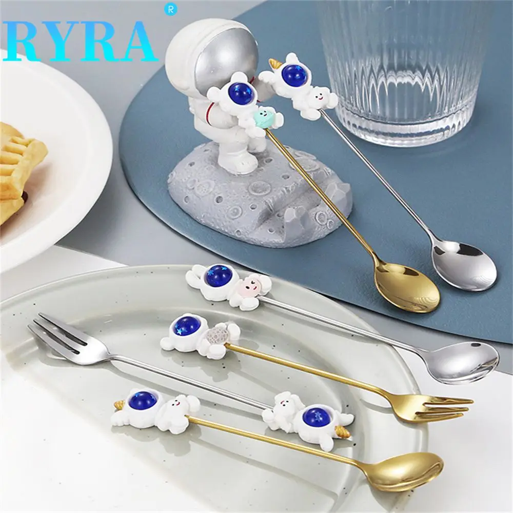 Doll Spoon Cake Fruit Cartoon Stainless Steel Dessert Aviation Gift Coffee Mixing Spoon Fork Astronaut Mixing Spoon Spoon
Doll Spoon Cake Fruit Cartoon Stainless Steel Dessert Aviation Gift Coffee Mixing Spoon Fork Astronaut Mixing Spoon Spoon