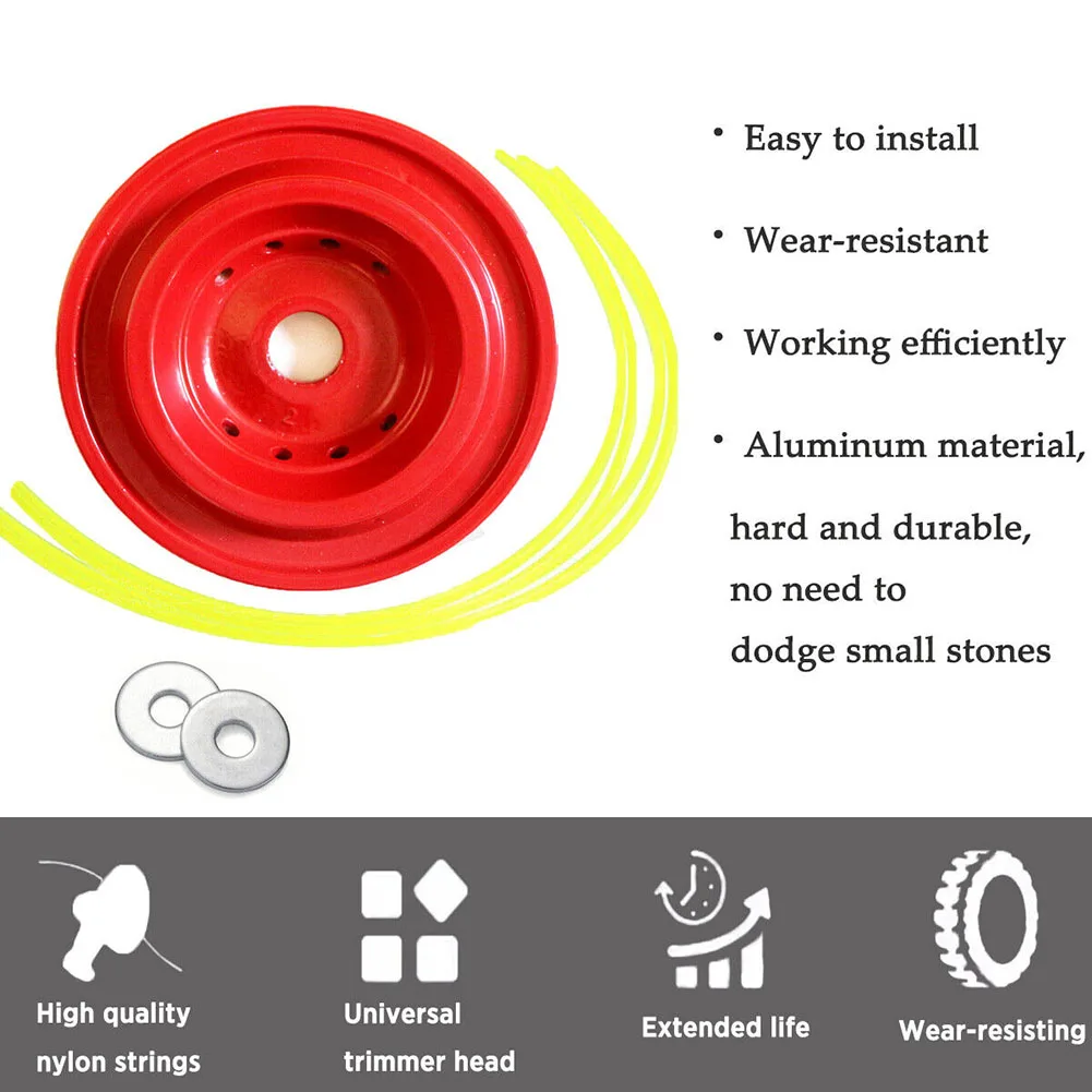Type B Universal Trimmer Head Brush Cutter Eater Wacker Head W/4 Line Aluminum String Trimmer Parts For Home Garden Tool
Type B Universal Trimmer Head Brush Cutter Eater Wacker Head W/4 Line Aluminum String Trimmer Parts For Home Garden Tool