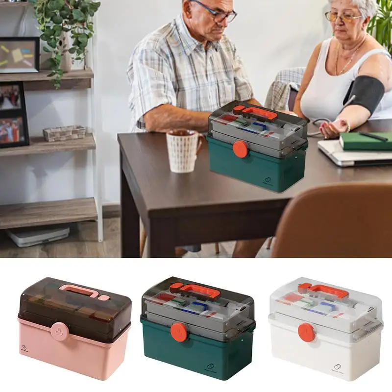 Home Medicine Storage Box Portable Medicine Storage Box Storage Box Organizing Household Small Medicine Box for Medicine Pill
Home Medicine Storage Box Portable Medicine Storage Box Storage Box Organizing Household Small Medicine Box for Medicine Pill