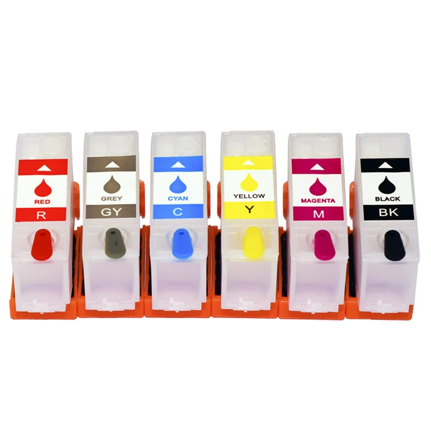 6Color 312 314 312XL 314XL 378 478 Refill Ink Cartridge No Chip for Epson XP-15000 XP15000 XP15010 XP15080 Printer
6Color 312 314 312XL 314XL 378 478 Refill Ink Cartridge No Chip for Epson XP-15000 XP15000 XP15010 XP15080 Printer