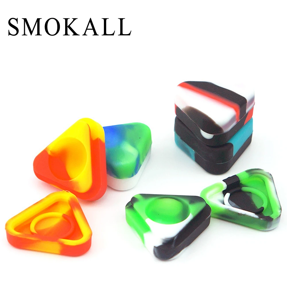 50Pcs 1.5ml Oil Wax Dab Silicone Jar Triangle Storage Box Tobacco Case Shisha Chicha Hookah Smoke Cigarette Accessories
50Pcs 1.5ml Oil Wax Dab Silicone Jar Triangle Storage Box Tobacco Case Shisha Chicha Hookah Smoke Cigarette Accessories