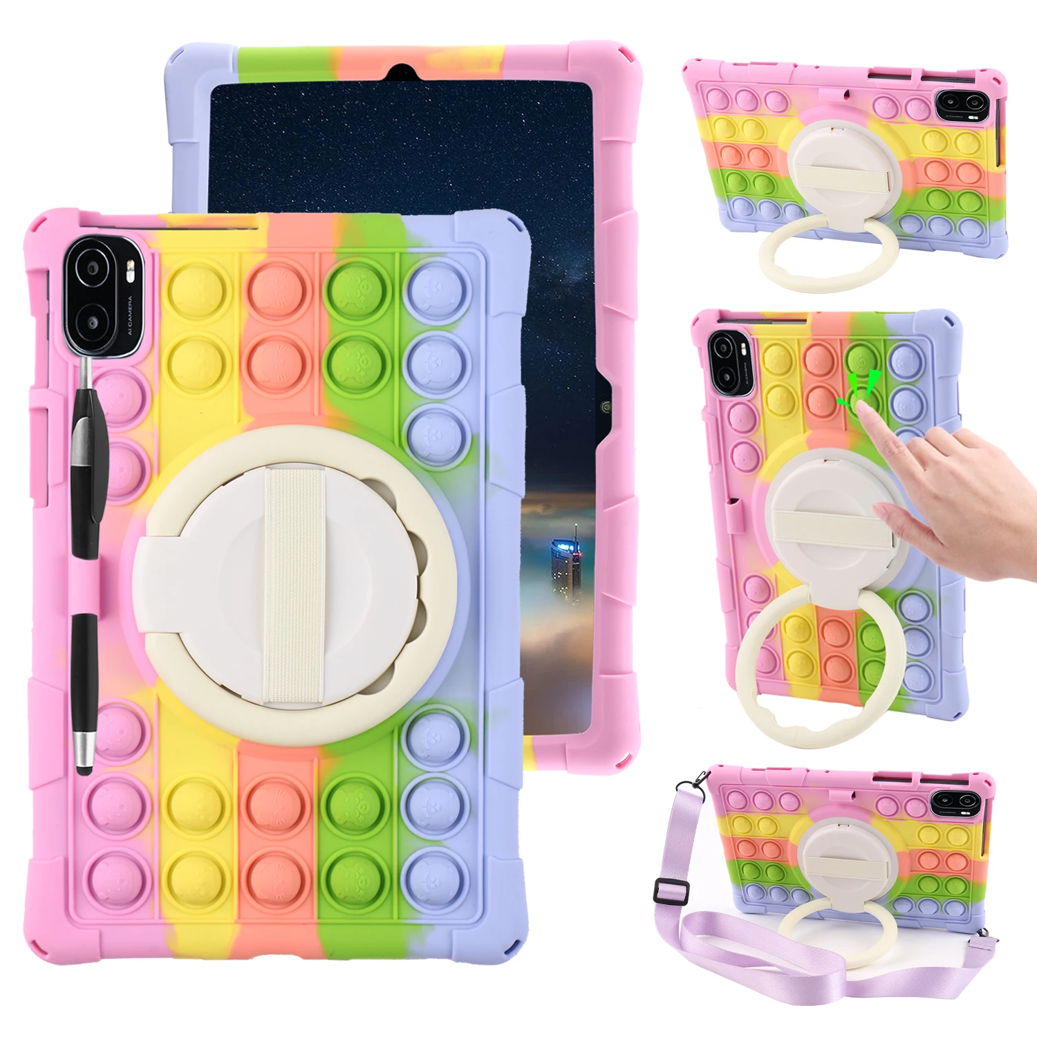 For Samsung Galaxy Tab S8 S7 Cover 11 Shonckproof Tablet Case X700 X706 T870 T875 T876 SM-X700 SM-X706 SM-T870 Rotating Stand
For Samsung Galaxy Tab S8 S7 Cover 11 Shonckproof Tablet Case X700 X706 T870 T875 T876 SM-X700 SM-X706 SM-T870 Rotating Stand