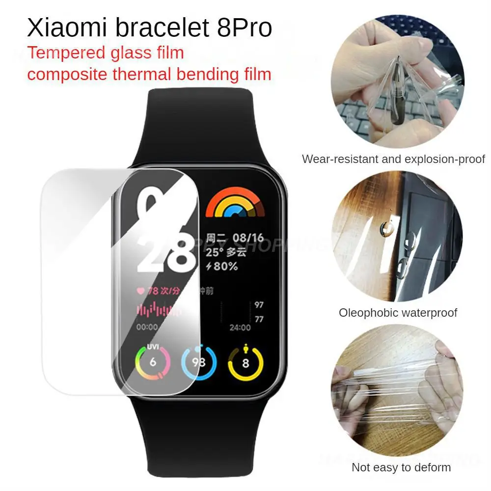 Easy To Tear Watch Film Convenient Durable Materials Accurate Fit Crystal Clear Simple Installation Smart Watch Accessories
Easy To Tear Watch Film Convenient Durable Materials Accurate Fit Crystal Clear Simple Installation Smart Watch Accessories