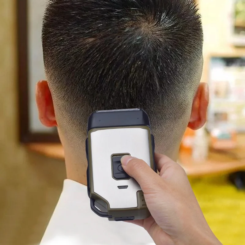 New ShaverUSBRechargeable Push White Double Head Hair Clipper Electric Reciprocating Shaver
New ShaverUSBRechargeable Push White Double Head Hair Clipper Electric Reciprocating Shaver