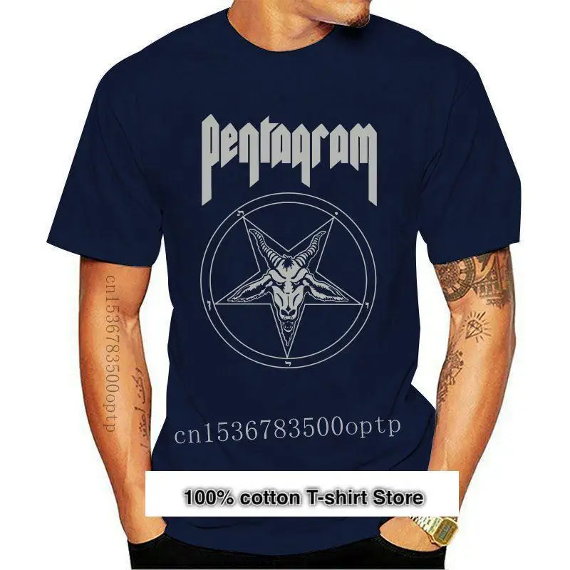 Camiseta de pentagrama para hombre, camiseta negra con estampado, ropa de manga corta de algodón, camisetas de verano
Camiseta de pentagrama para hombre, camiseta negra con estampado, ropa de manga corta de algodón, camisetas de verano