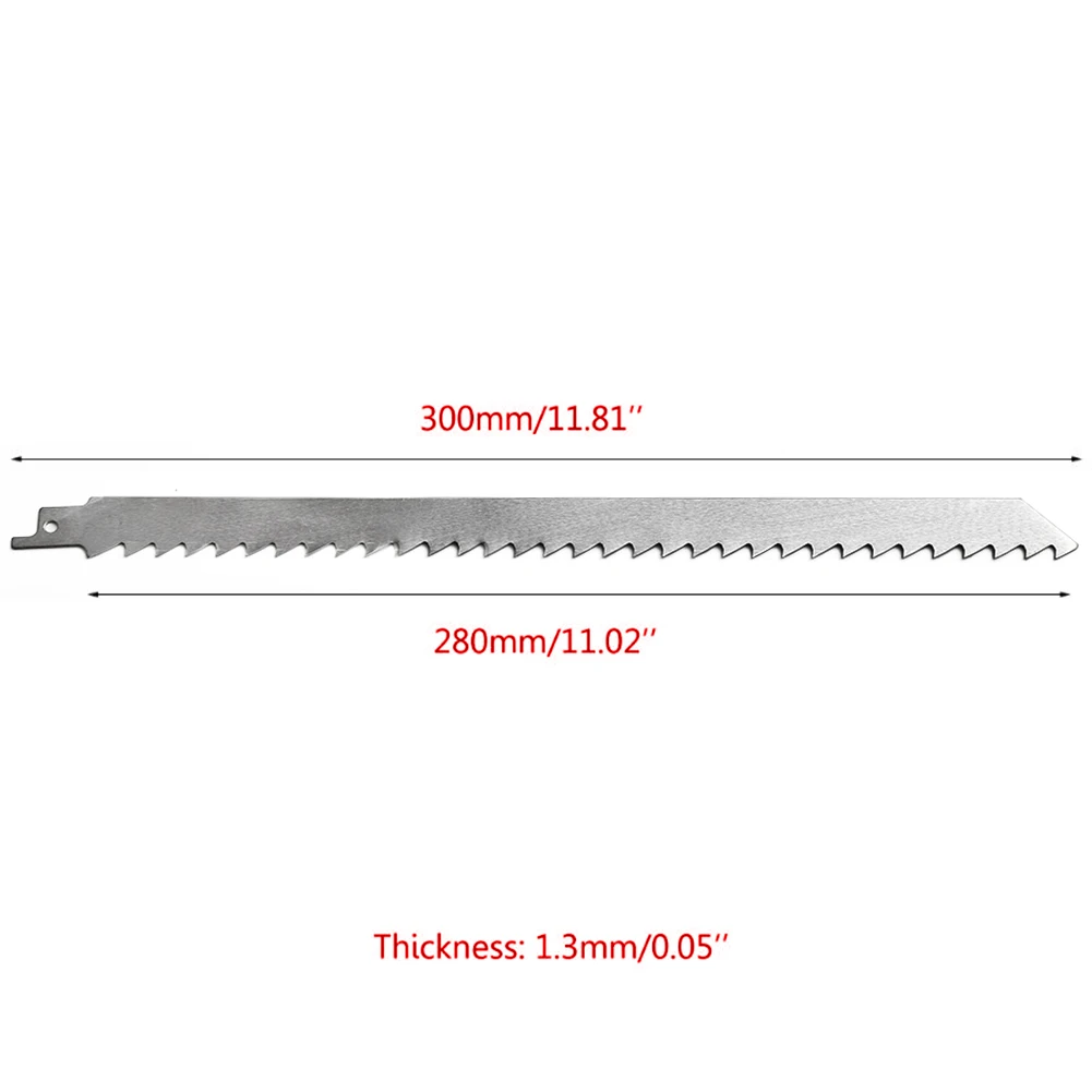 Stainless Steel Saw Blade Reciprocating Saw Blade For Cutting Tool Meat Ice Wood Metal 300*19mm*1.5mm Professional Hand Tools
Stainless Steel Saw Blade Reciprocating Saw Blade For Cutting Tool Meat Ice Wood Metal 300*19mm*1.5mm Professional Hand Tools