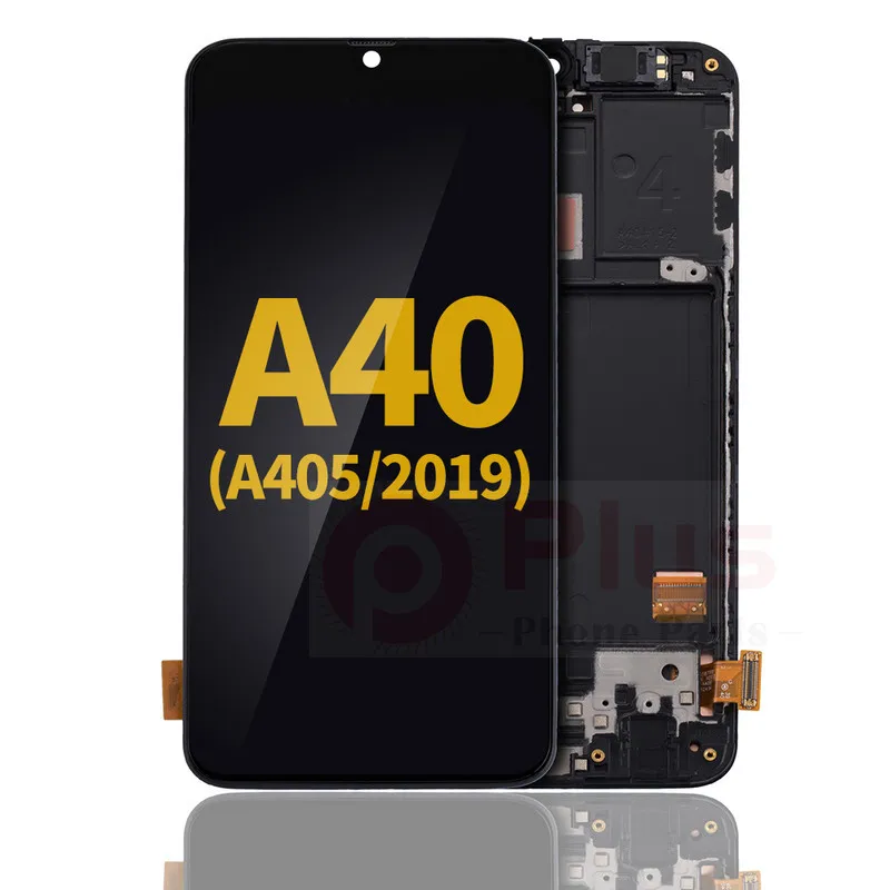 AMOLED дисплей в сборе с заменой рамки для Samsung Galaxy A40 (A405/2019) (Восстановленный) (черный)
AMOLED дисплей в сборе с заменой рамки для Samsung Galaxy A40 (A405/2019) (Восстановленный) (черный)