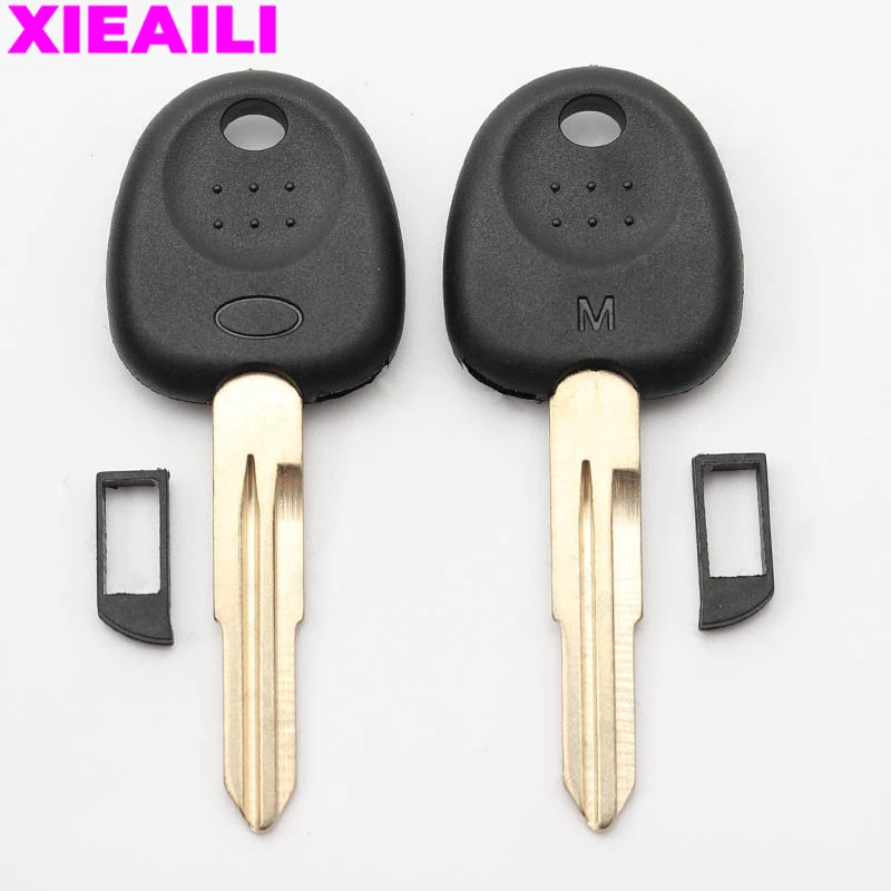 

XIEAILI 10Pcs Remote Car Key Case Shell For Hyundai Accent/Coupe/Getz/Elantra/Excel/Getz/Tucson/Verna Transponder Key Cover S47