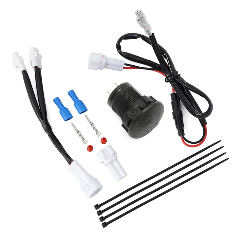 USB Charger Voltmeter Plug Play Auxiliary Port Splitter For 2019- 2021 Yamaha Tenere 700 XTZ07 Tenere T7 Charging Splitter plug
USB Charger Voltmeter Plug Play Auxiliary Port Splitter For 2019- 2021 Yamaha Tenere 700 XTZ07 Tenere T7 Charging Splitter plug