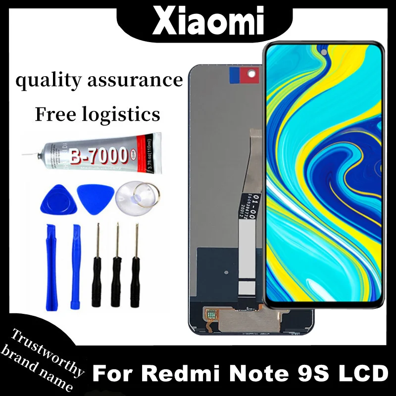 6.67" For Xiaomi Redmi Note 9 Pro LCD Display Touch Screen Digitizer For Redmi Note 9S Display M2003J6B2G Replacement Parts
6.67" For Xiaomi Redmi Note 9 Pro LCD Display Touch Screen Digitizer For Redmi Note 9S Display M2003J6B2G Replacement Parts