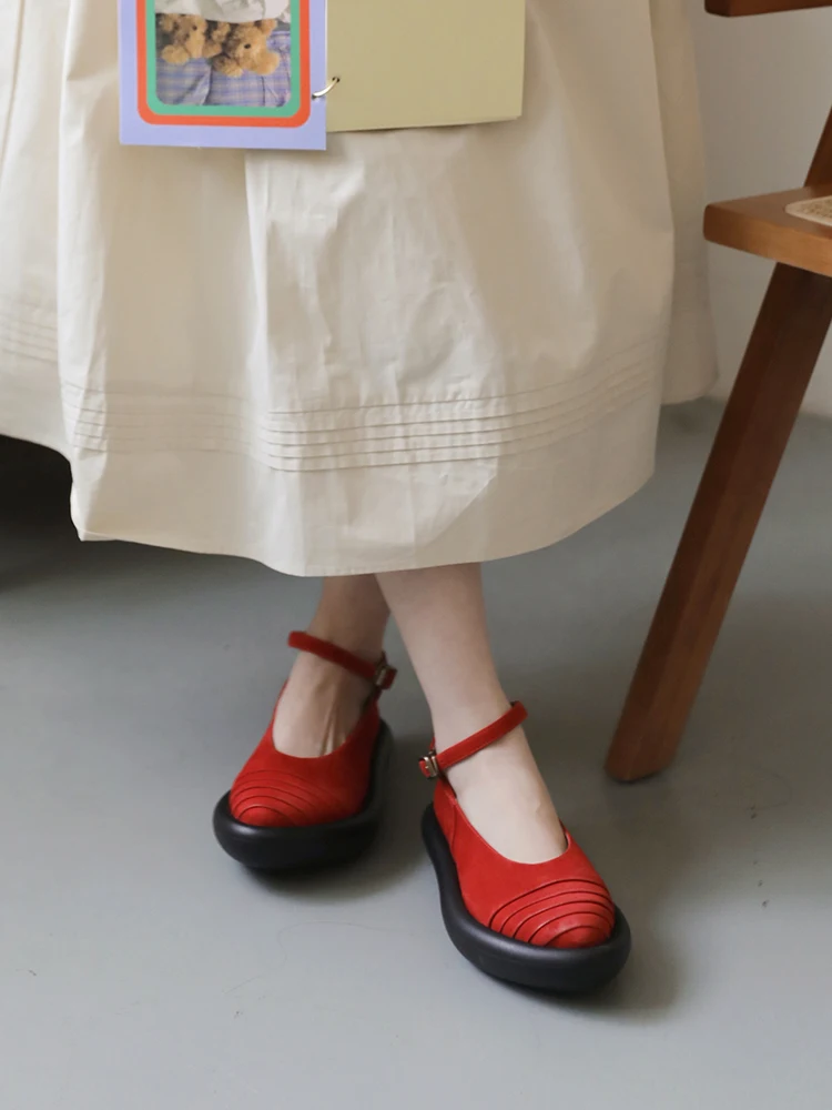 Mary Jane Leather Shoes Women Pumps High Heels Spring Genuine Leather Women Pumps Brand Handmade Red Shoes Girls Brand 2022
Mary Jane Leather Shoes Women Pumps High Heels Spring Genuine Leather Women Pumps Brand Handmade Red Shoes Girls Brand 2022