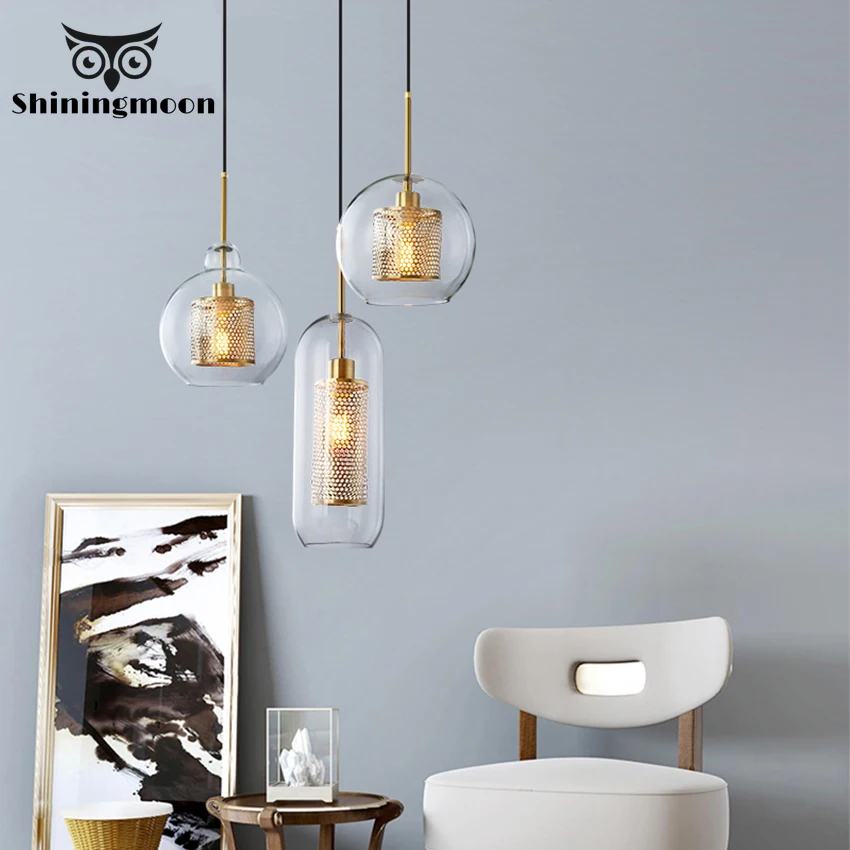 Nordic LED Pendant Lights Modern Glass Pendant Lamp Loft Kitchen Hanging Lamp Living Room Indoor Lighting Lustre Light Fixtures
Nordic LED Pendant Lights Modern Glass Pendant Lamp Loft Kitchen Hanging Lamp Living Room Indoor Lighting Lustre Light Fixtures