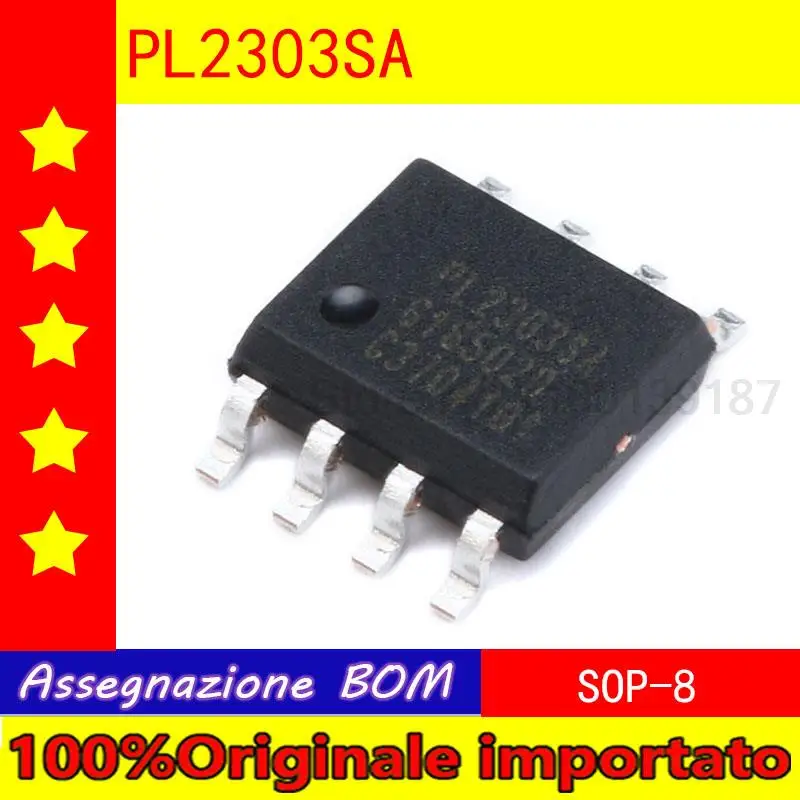10PCS/LOT Home furnishings patch PL2303SA SOP - 8 USB controller RS - 232 
10PCS/LOT Home furnishings patch PL2303SA SOP - 8 USB controller RS - 232