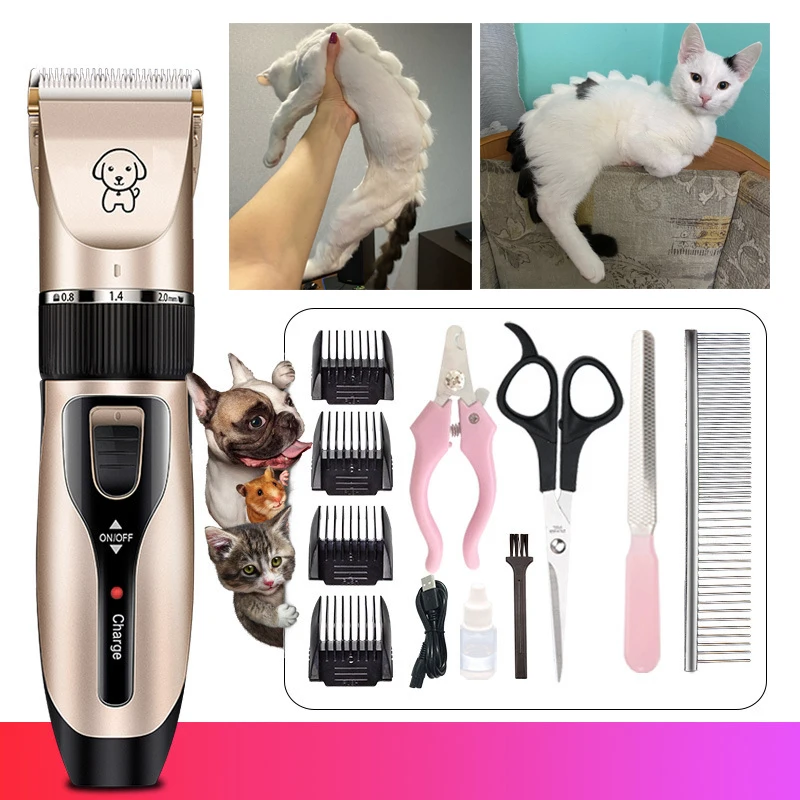 Dog Clippers Electric Pet Cats Hair Clipper Animals Grooming Haircut Cutter Shaver Trimmer Set Professional Rechargeable
Dog Clippers Electric Pet Cats Hair Clipper Animals Grooming Haircut Cutter Shaver Trimmer Set Professional Rechargeable