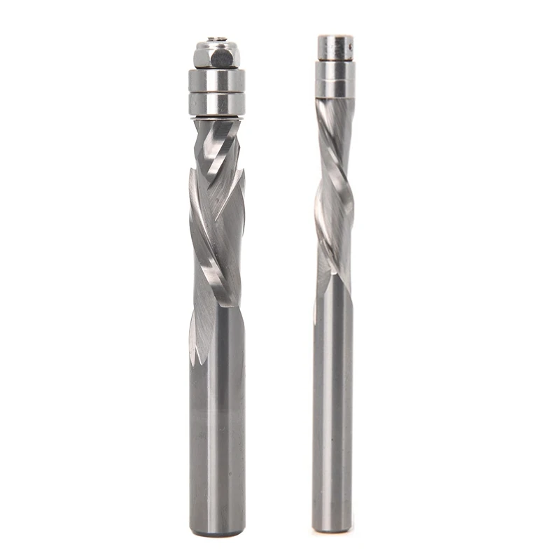 Flush Trim Spiral Top Bearing Cnc Router Bits with Wood Milling Cutters Cnc Router Bits Milling Cutter
Flush Trim Spiral Top Bearing Cnc Router Bits with Wood Milling Cutters Cnc Router Bits Milling Cutter