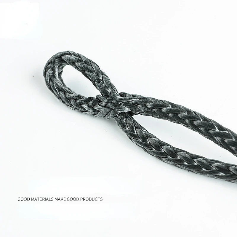 15T high polymer polyethylene soft shackle strong tension shackle trailer rope soft shackle 10mm knot rope rescue trailer hook
15T high polymer polyethylene soft shackle strong tension shackle trailer rope soft shackle 10mm knot rope rescue trailer hook