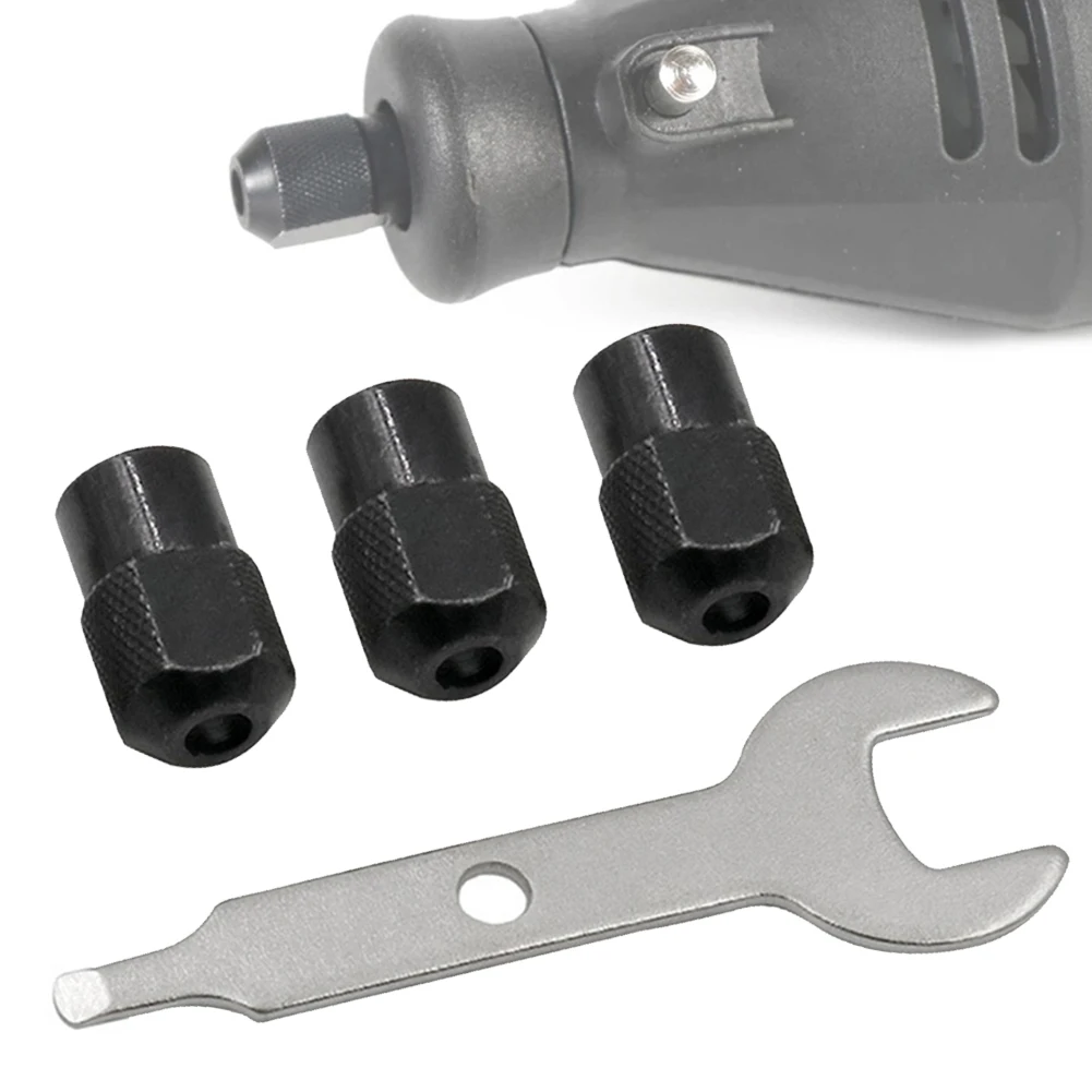 3pcs Mini Drill Chuck M8X0.75mm Chuck Nut Rotary Tool Accessories + Wrench For Electric Grinder Which Thread Is 8 * 0.75mm Tool
3pcs Mini Drill Chuck M8X0.75mm Chuck Nut Rotary Tool Accessories + Wrench For Electric Grinder Which Thread Is 8 * 0.75mm Tool