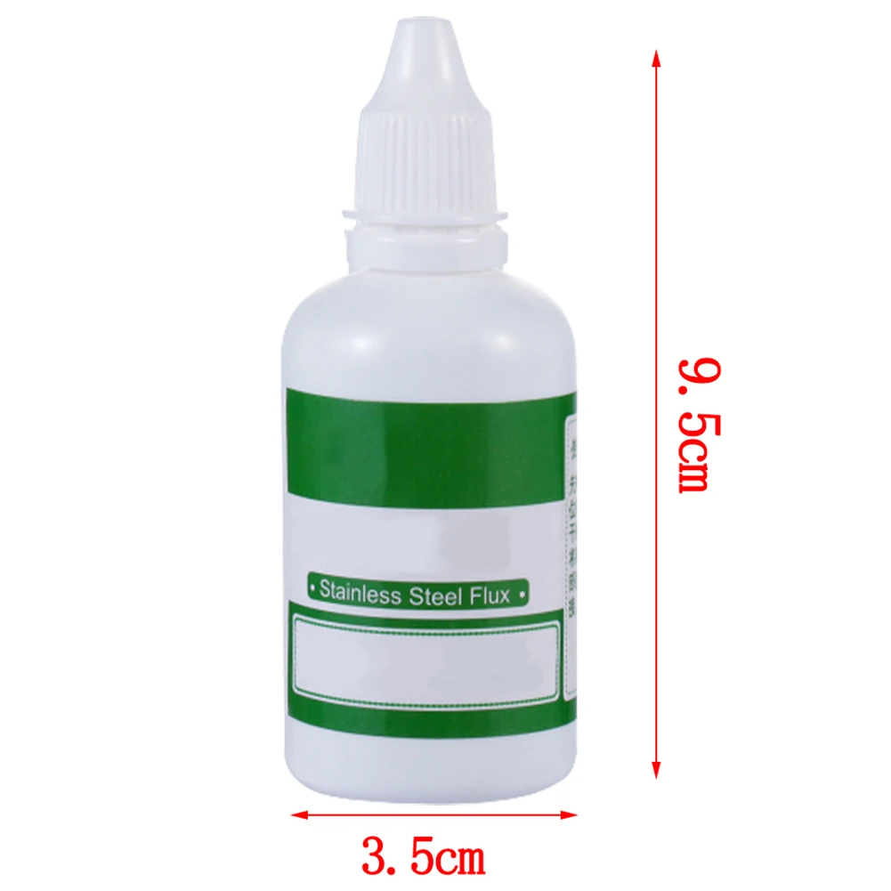 50ml Stainless Steel Flux Soldering Paste Liquid Solder Tool Quick Welding Metal Battery Pole Piece Contact Solder Water Welding
50ml Stainless Steel Flux Soldering Paste Liquid Solder Tool Quick Welding Metal Battery Pole Piece Contact Solder Water Welding