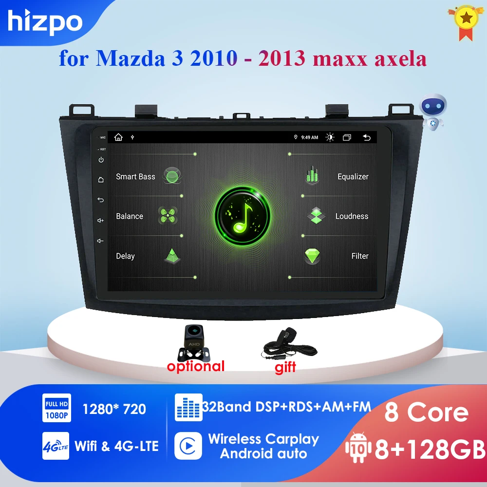3G+32G Android 10 4G LTECar Radio Multimedia Video Player For Mazda 3 bk 2010-2013 Mazda3 Navigation GPS 2 din NO-DVD Mic Cam-in
3G+32G Android 10 4G LTECar Radio Multimedia Video Player For Mazda 3 bk 2010-2013 Mazda3 Navigation GPS 2 din NO-DVD Mic Cam-in