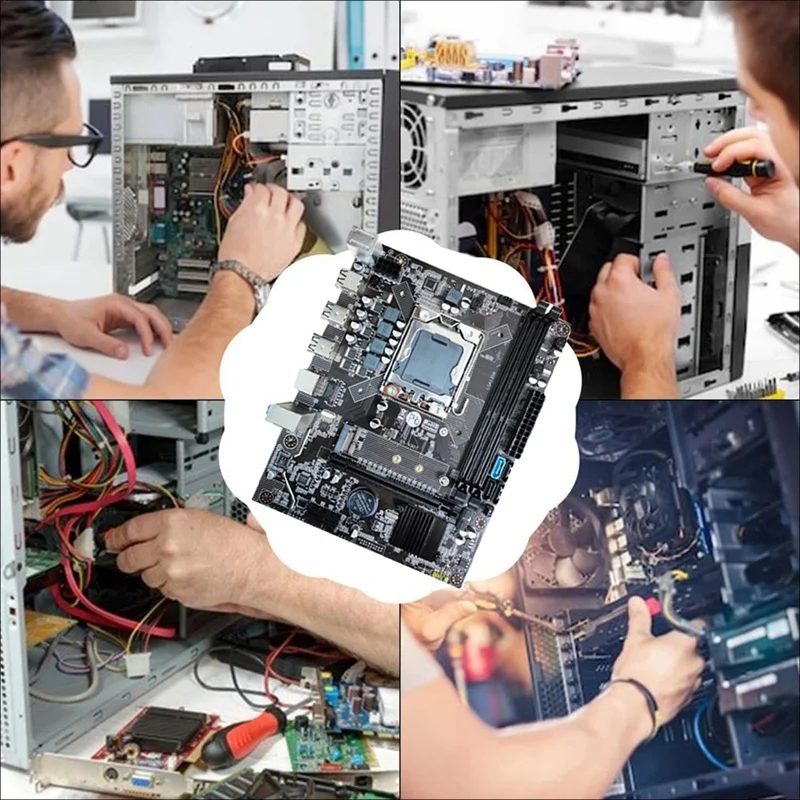 X79 Motherboard Kit+E5 2420 CPU+4G DDR3 RAM+Thermal Pad+Switch Cable+SATA Cable+Bezel LGA1356 DDR3 Slot M.2 NVME SATA3.0
X79 Motherboard Kit+E5 2420 CPU+4G DDR3 RAM+Thermal Pad+Switch Cable+SATA Cable+Bezel LGA1356 DDR3 Slot M.2 NVME SATA3.0