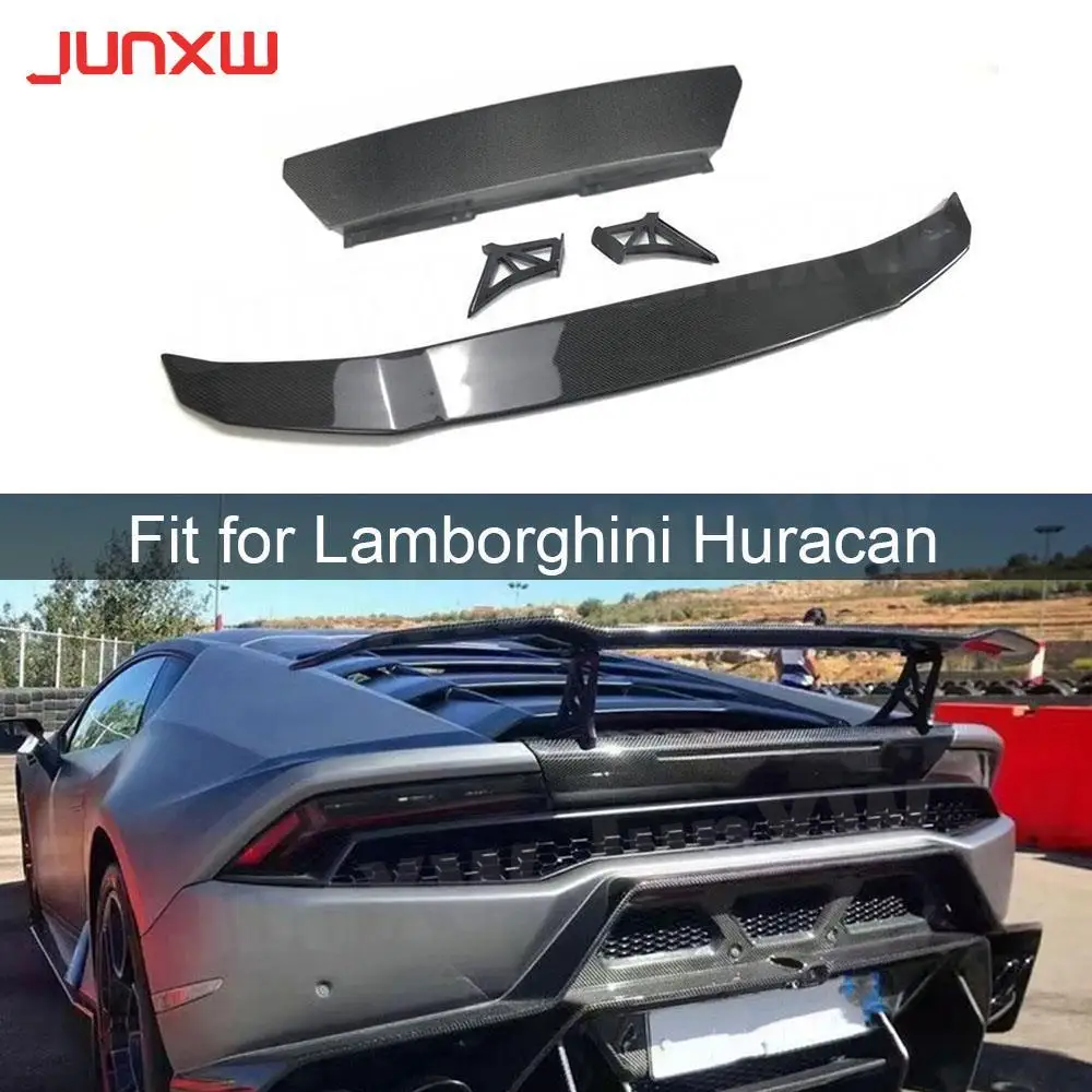Carbon Fiber Rear Bumper Lip Trunk Spoiler For Lamborghini Huracan LP580 LP610 2014-2018
Carbon Fiber Rear Bumper Lip Trunk Spoiler For Lamborghini Huracan LP580 LP610 2014-2018