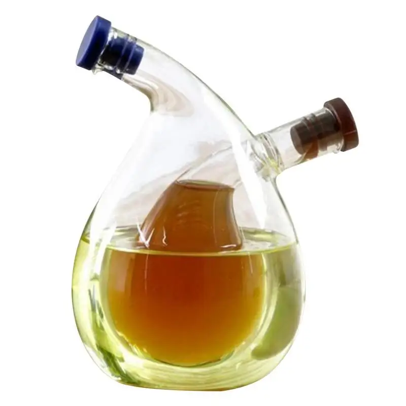2 in 1 Clear Glass Oil and Vinegar Dispenser A Beautiful Transparent Addition to Any Kitchen and Dinnerware Set
2 in 1 Clear Glass Oil and Vinegar Dispenser A Beautiful Transparent Addition to Any Kitchen and Dinnerware Set