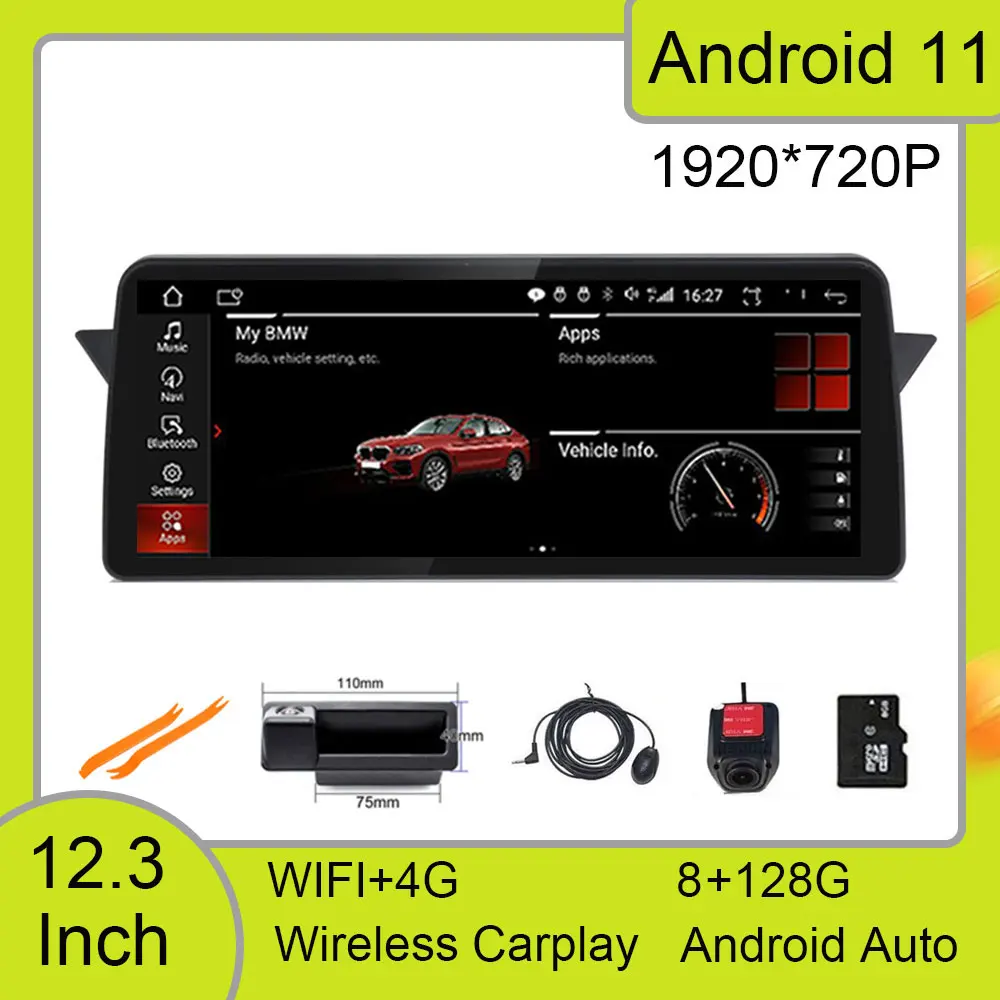 1920*720P 12.3 Inch Android 12 For BMW X1 E84 2009 - 2015 iDrive System Car Auto Radio Stereo Player Multimedia GPS Navigation
1920*720P 12.3 Inch Android 12 For BMW X1 E84 2009 - 2015 iDrive System Car Auto Radio Stereo Player Multimedia GPS Navigation