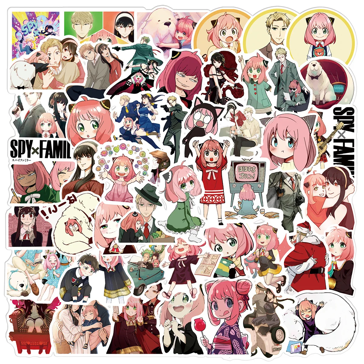 10/30/50Pcs Cute Anime Spy X Family Stickers DIY for Laptop Phone Skateboard Suitcase Luggage Car Sticker Decals Kids Toys Gifts
10/30/50Pcs Cute Anime Spy X Family Stickers DIY for Laptop Phone Skateboard Suitcase Luggage Car Sticker Decals Kids Toys Gifts
