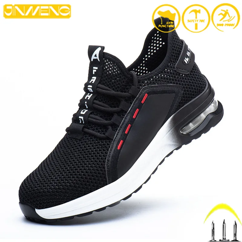Men Women Outdoor Running Mountaineering Sneakers Work Safety Zapatos Breathable Anti-Puncture Anti-Slip Rubber
Men Women Outdoor Running Mountaineering Sneakers Work Safety Zapatos Breathable Anti-Puncture Anti-Slip Rubber