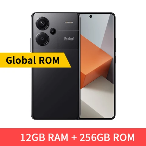 Глобальное ПЗУ Xiaomi Redmi Note 13 Pro+ Plus 256 ГБ 512 ГБ Смартфон 5G Dual SIM NFC 200MP OIS Камера 1.5K Изогнутый экран MIUI 14