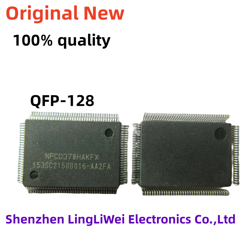 (2 шт.) 100% Новый чипсет NPCD378HAKFX QFP-128
(2 шт.) 100% Новый чипсет NPCD378HAKFX QFP-128