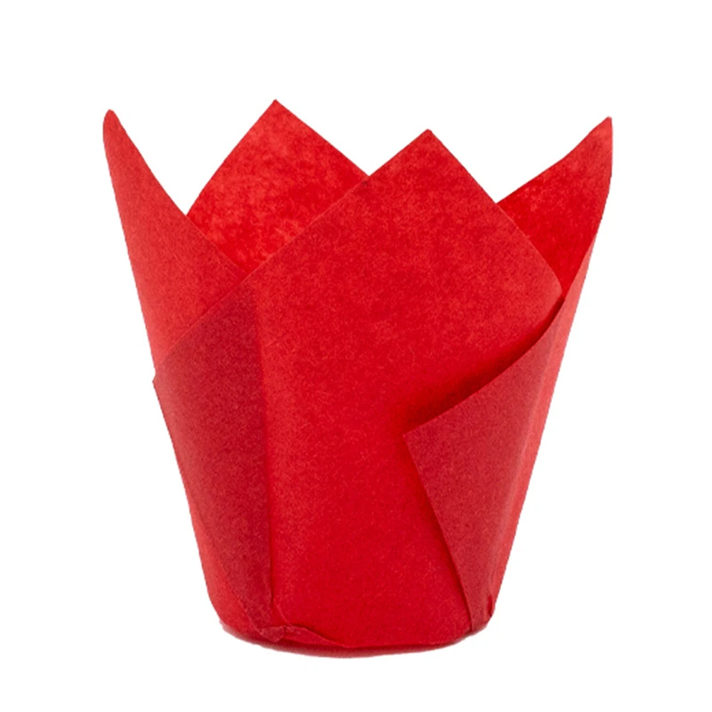 Uffin Wraps Cupcake Bakeries DIY 50Pcs Baking Cups Cake Decorating Tulip Muffin Case High Temperature Resistant
Uffin Wraps Cupcake Bakeries DIY 50Pcs Baking Cups Cake Decorating Tulip Muffin Case High Temperature Resistant