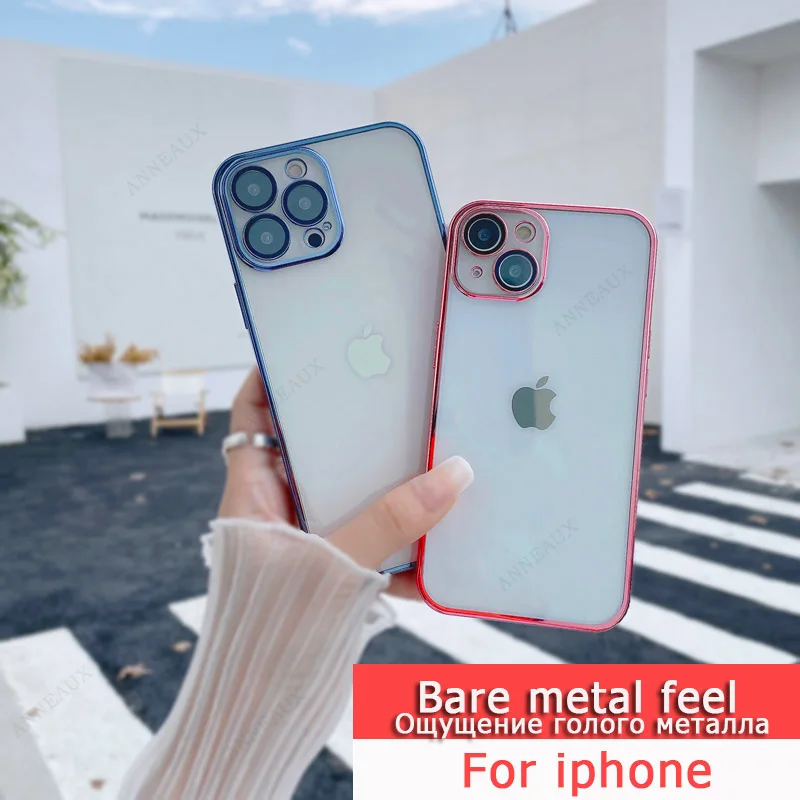 Plating TPU Case For Iphone 13 11 12 Pro Max Mini XR X XS Mobile Phones Cover Scratch Prevention Wear Resistant Explosion Proof
Plating TPU Case For Iphone 13 11 12 Pro Max Mini XR X XS Mobile Phones Cover Scratch Prevention Wear Resistant Explosion Proof