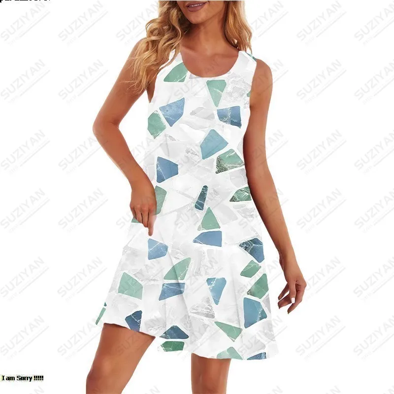 2023 Summer Fashion Hot Selling Women's Elegant Loose Mini A-line Short Skirt O-Neck Short Sleeve Elegant Women's Tank Top Dress
2023 Summer Fashion Hot Selling Women's Elegant Loose Mini A-line Short Skirt O-Neck Short Sleeve Elegant Women's Tank Top Dress