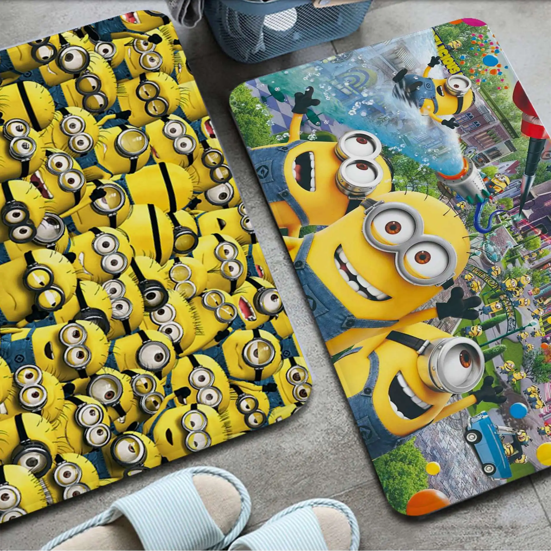 Miniones Printed Flannel Floor Mat Bathroom Decor Carpet Non-Slip For Living Room Kitchen Welcome Doormat
Miniones Printed Flannel Floor Mat Bathroom Decor Carpet Non-Slip For Living Room Kitchen Welcome Doormat