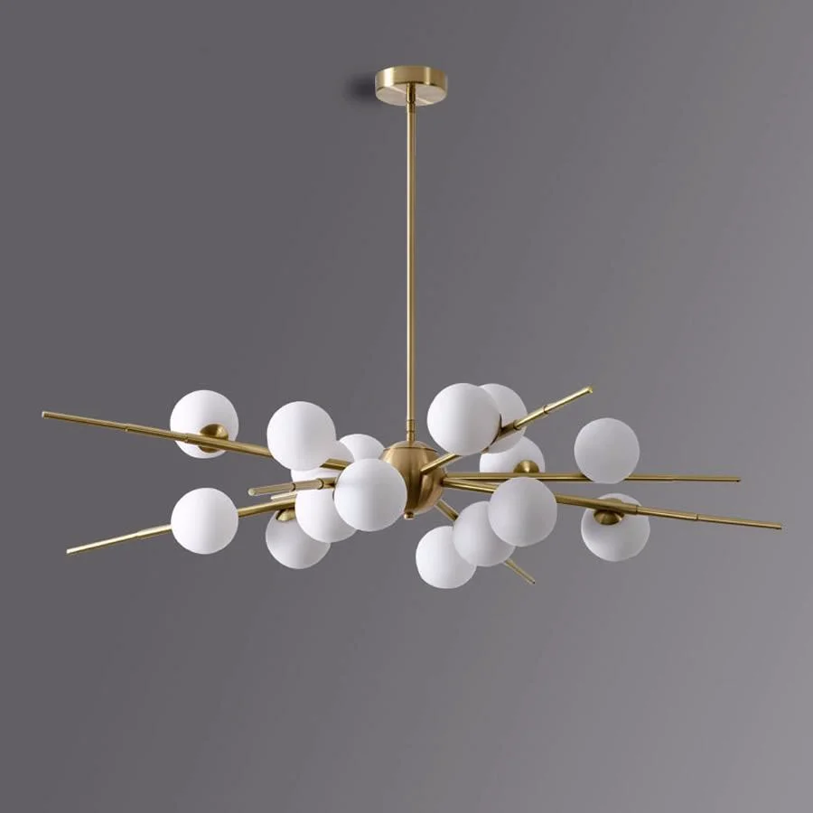 Modern Frosted Glass Ball LED Chandelier Gold Balck Hanging Light Ceiling Chandelier Living Room Decor Luminaire Light Fixtures
Modern Frosted Glass Ball LED Chandelier Gold Balck Hanging Light Ceiling Chandelier Living Room Decor Luminaire Light Fixtures